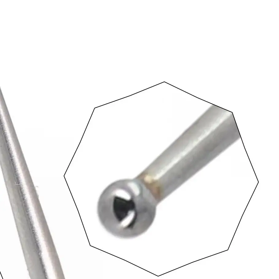 Contact Points for Dial Test Indicator featuring 2mm Carbide Ball and M1 6 Thread Length 36 8mm for Precision Testing