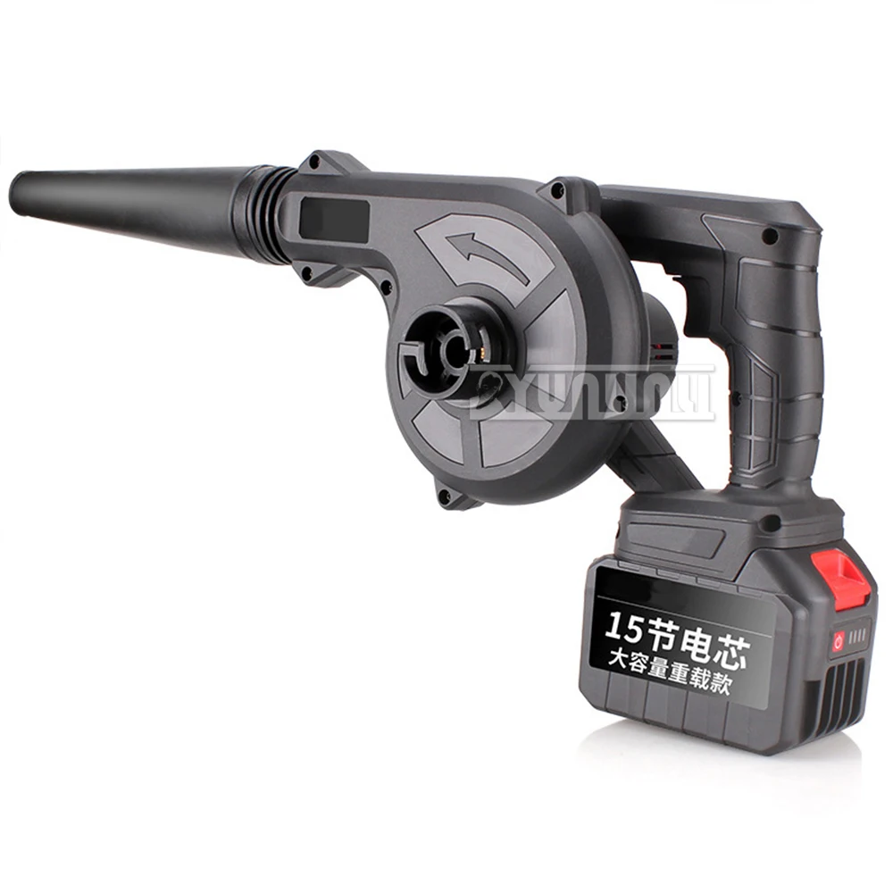 2-in-1 Handheld Cordless Blower and Vacuum Cleaner, Small Dry Leaf Sawdust Air Blower Dust Cleaning Tool