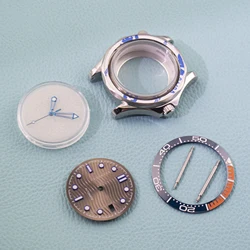 NH35 Watch Case NH35 Dial for Seamaster 300 Case Stainless Steel 10ATM Waterproof Watch Case fit NH35 Automactic Movement