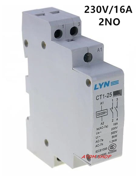 Ct 2P 16A 220V 2NO …