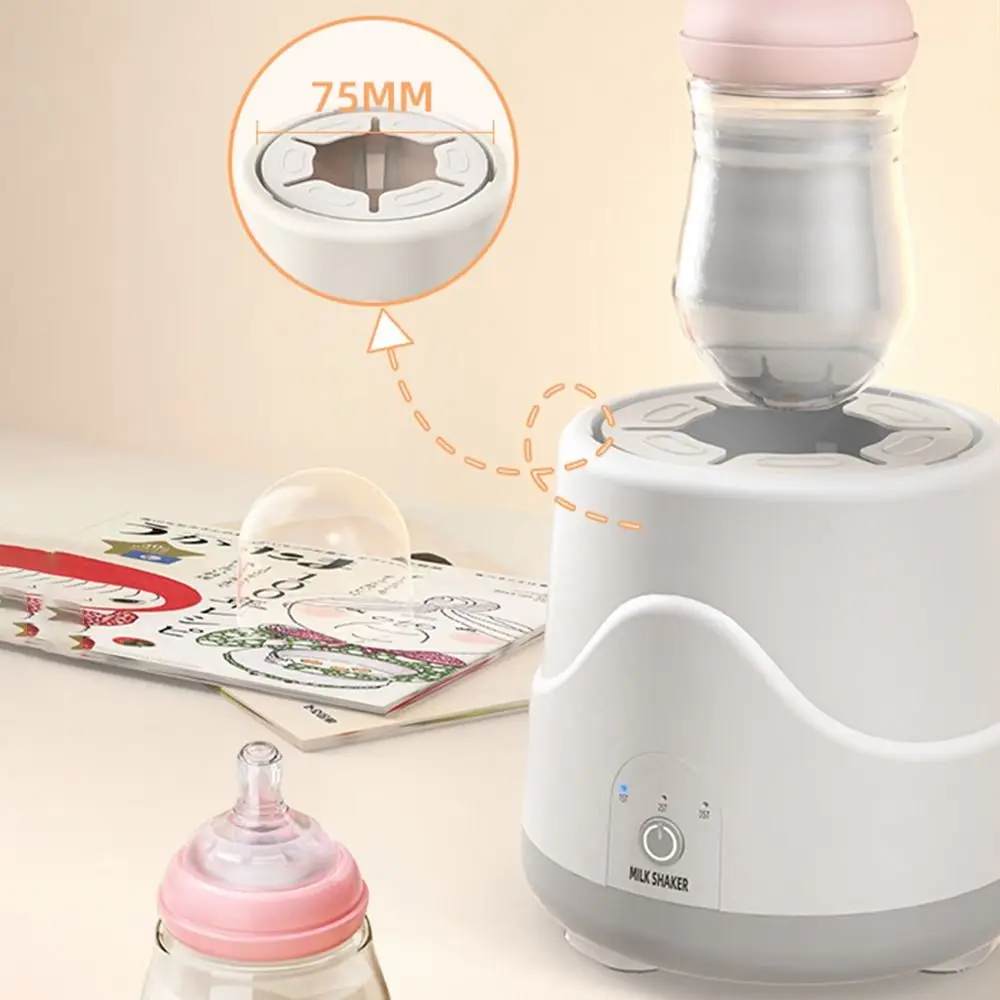 

Adjustable Electric Baby Milk Blender Without Lumps Low Noise Electric Powder Mixer 3 Modes USB Rechargeable
