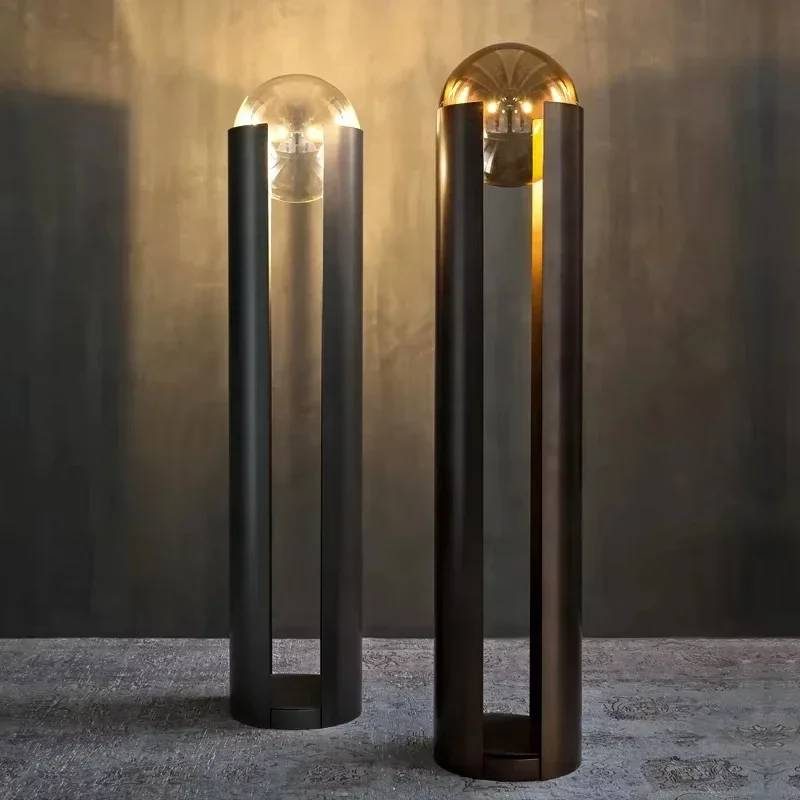 

Luxury Floor Lamp Black Iron LED Nordic Living Room Hotel Bedside Floor Light Home Art Decor Standing Light Minimalist Desk Lamp