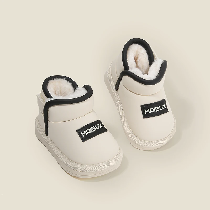 

Новые зимние сапоги, детская обувь для малышей, простые модели, короткие сапоги, детские хлопковые сапоги, мягкая обувь для мальчиков