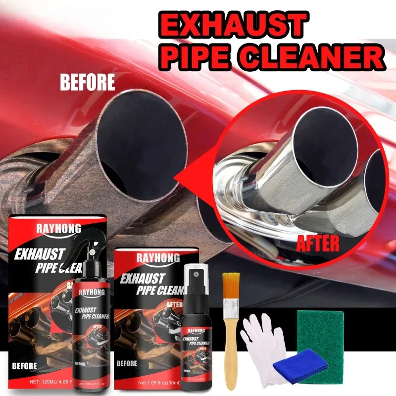 

Multi Functional Metal Rust Proof Cleaner for Automobile Exhaust Pipe, Tail Pipe, Motorcycle Equipment Maintenance