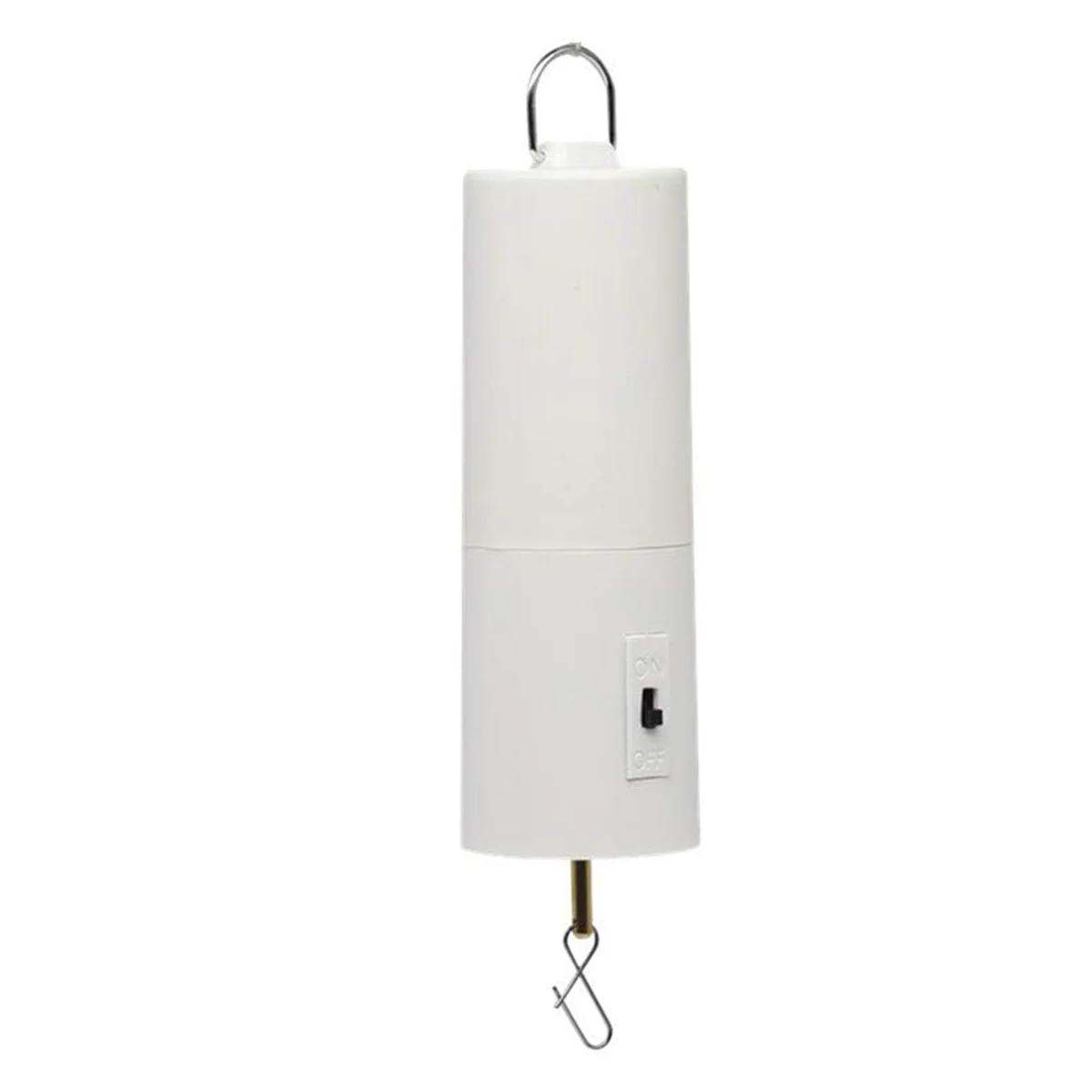 HOT Wind Spinner Motor Battery Operated for Hanging Display Yard White Wind Spinners Outdoor Sculptures 2 Pack
