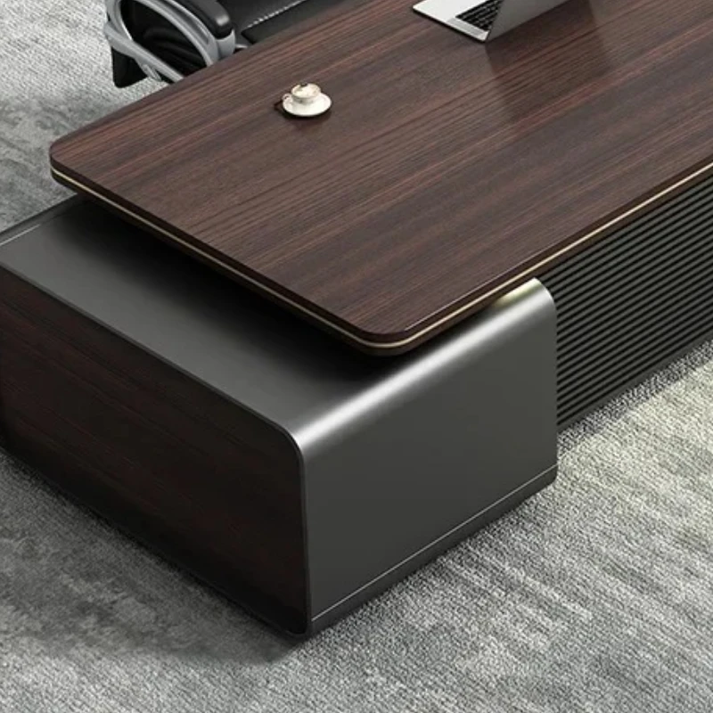 

Decoration Desk Wood Accessories Organiser Cabinet Desks Light Luxury Company Office Bureau De Chambre Mesa Vertical Furniture