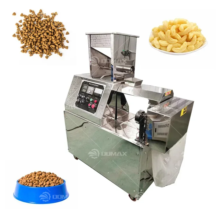 High Efficiency Grain Corn Puff Snack Extruder Making Puffed Wheat Making Puffed Cereal Corn Snacks Rice Snack Puffing Machine