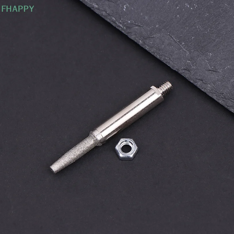 3 pz/set parti di affilacoltelli per motosega testa di molatura rivestita di diamante fresa cilindrica 4/5/6mm strumenti di molatura per File