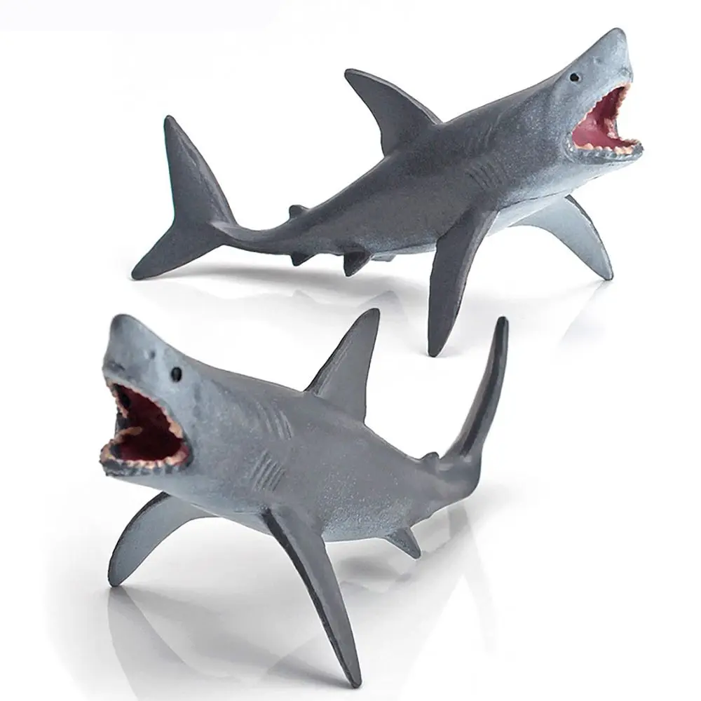 12 stks/set Collectible Dolfijn Seal Kids Cognitie Pinguïn Schildpad Marine Animal Model Oceaan Vis Beeldjes Walvishaai