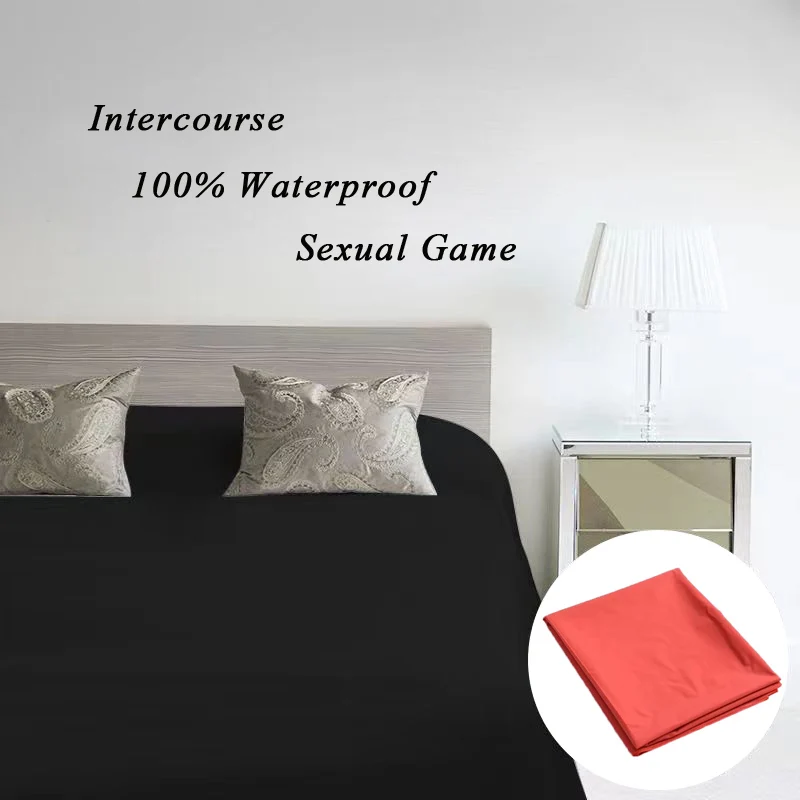 Honeymoon Sheets Oil-proof Waterproof SPA Adult Coverlet Easy Clean Intercourse Sexy Plastic PVC Fabric Enjoy A Passionate Life