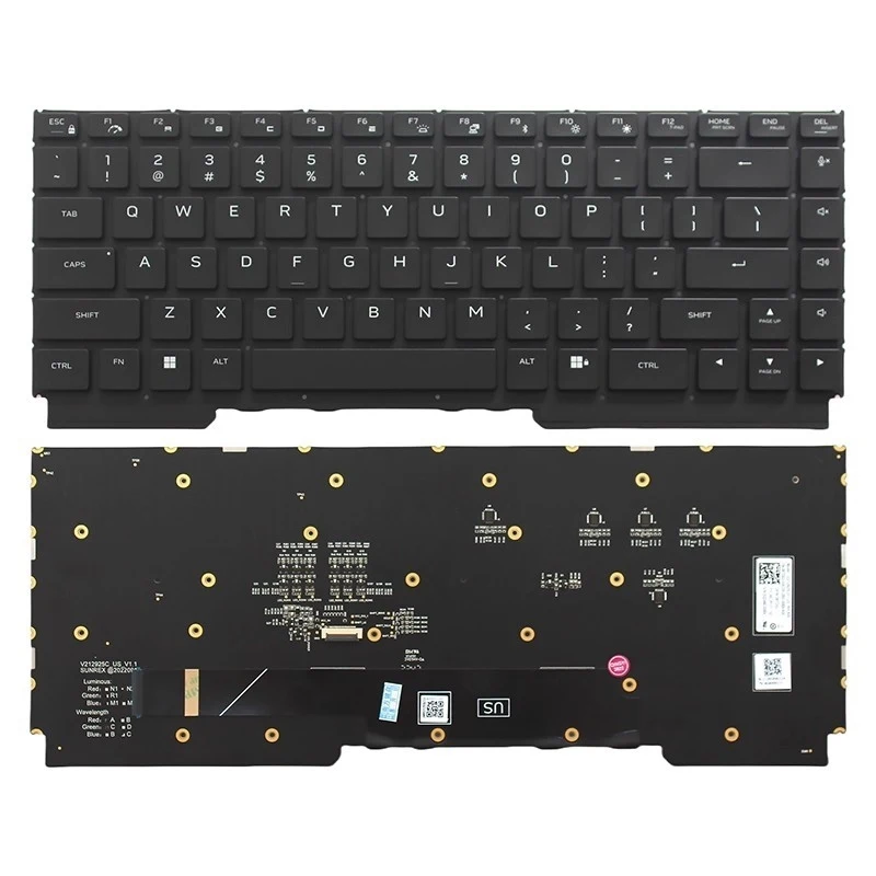 

Новая клавиатура для ноутбука Dell Alienware P50E P50E002 (США) с RGB-подсветкой каждой клавиши