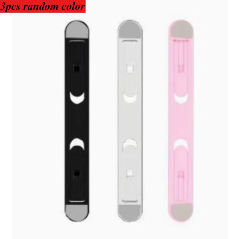3pcs Random Color Portable Mini Invisible Foldable Support Stand Laptop Cooling Stand Creative Height-Enhancing Adjustable Heigh