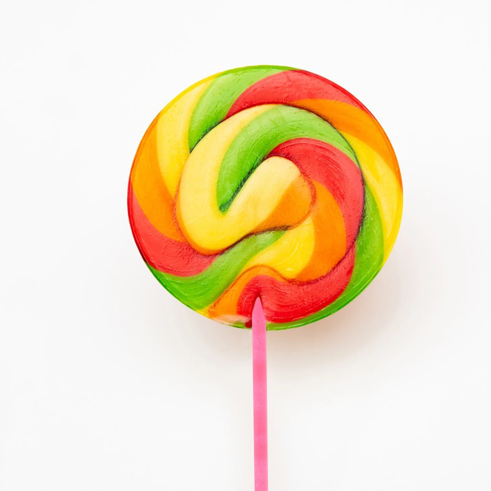 

100 Pcs Food Grade Cotton Candy Lollipop Cake Pops Sticks Paper Hard Lollipops DIY Crafts