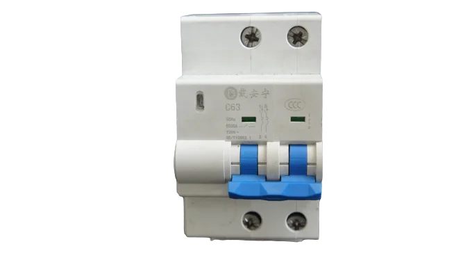 C63 230AC 50Hz 6000A MCB Miniature Circuit Breaker For Commercial And Industry Electrical Systems