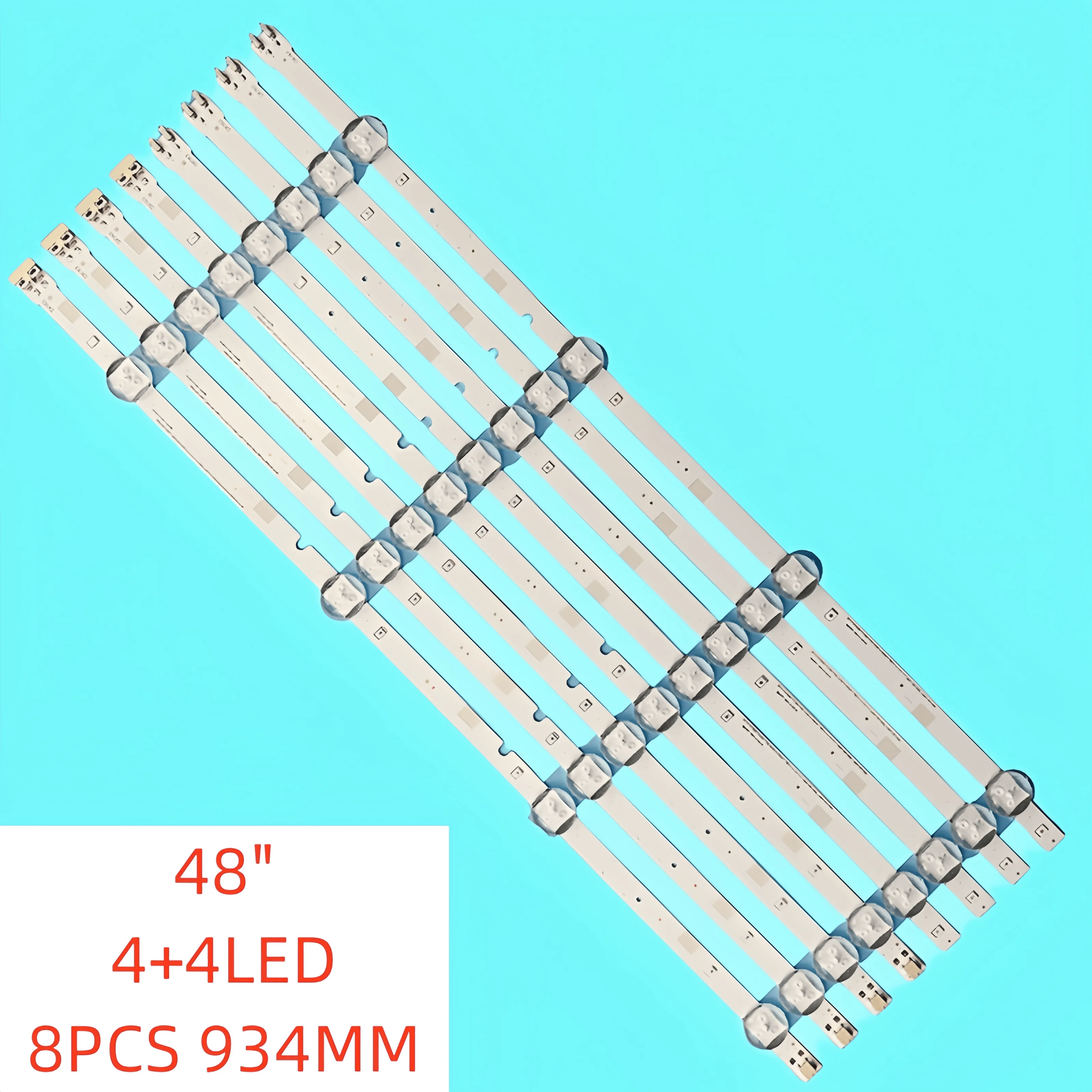 

Светодиодная лента для подсветки телевизора Samsung, 8 шт./комплект, подсветка для ЖК-телевизора 48 дюймов, 2015SVS48, UN48J5000, UN48J5200, UE48J5200, UE48J5250, UA48J5300, UE48J5270