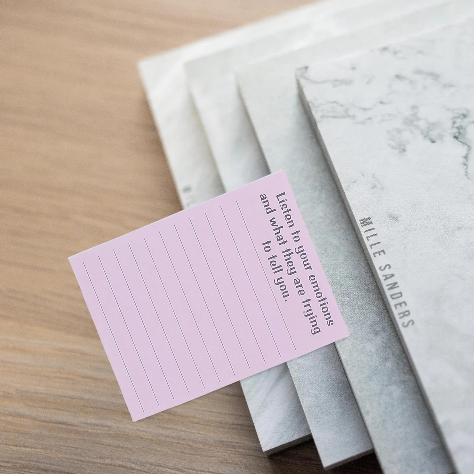 

8 Books Index Card Notebook Check List Notepad Paper Compact Memo Pads Funny