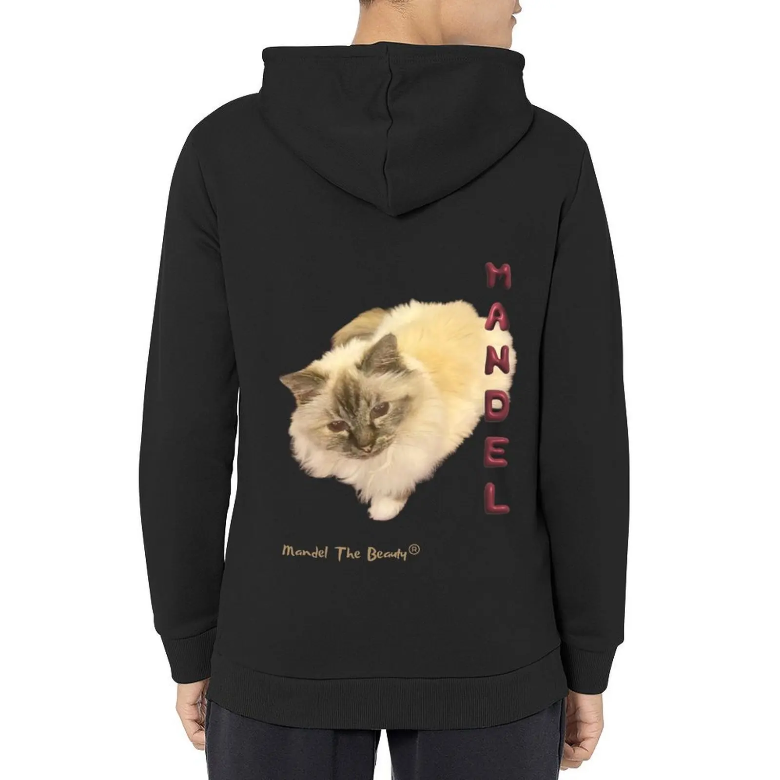 

Birman Cat MandelTheBeauty - Mandel 2. Hoodie winter clothes mens clothes men's coat autumn jacket men designer hoodies
