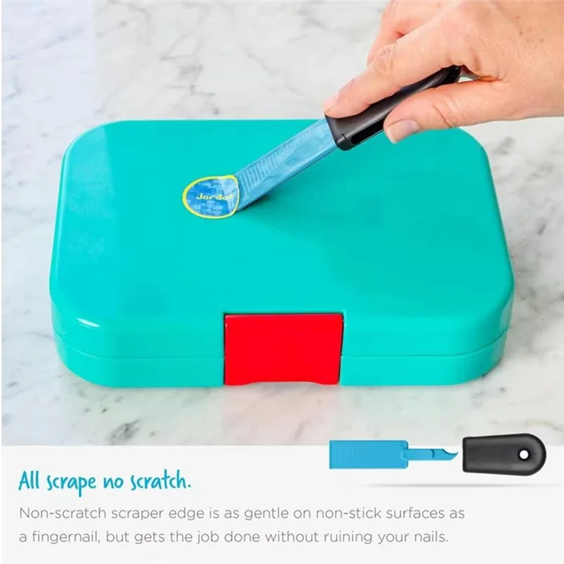 B59B-Cleaning Scraper Kitchen Sharpening Scraper Tool Multifunctional Glass Top Stove Scraper Kitchen Scraper Tool For Decals