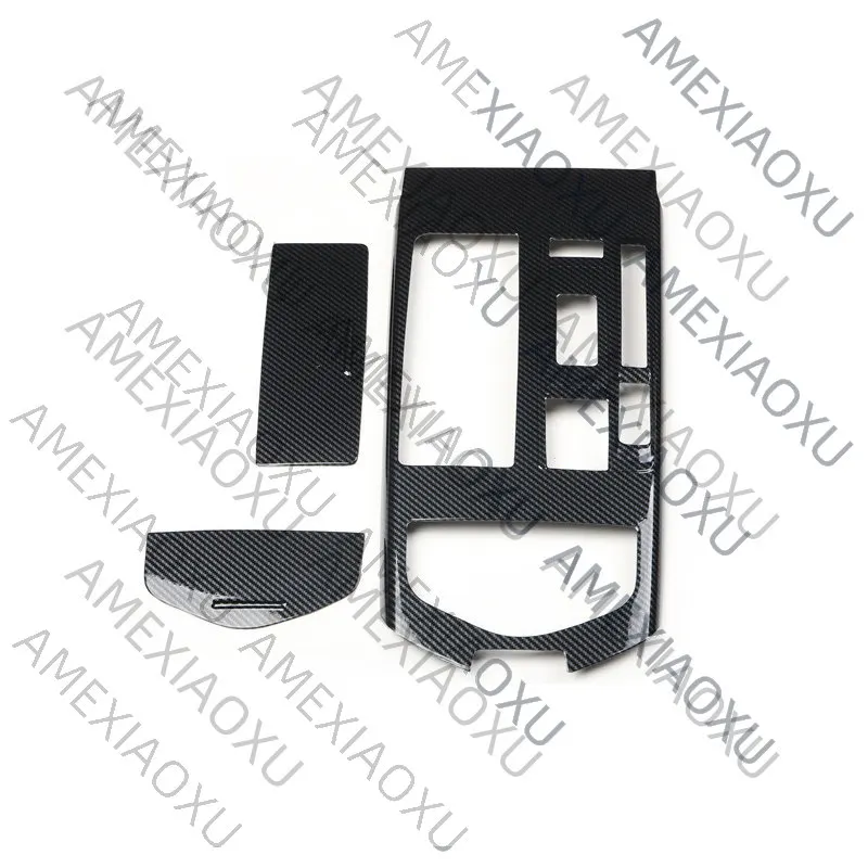 Suitable for dextropeptide 14-22 Maserati Ghibli Geberit modified carbon fiber pattern interior gear patch