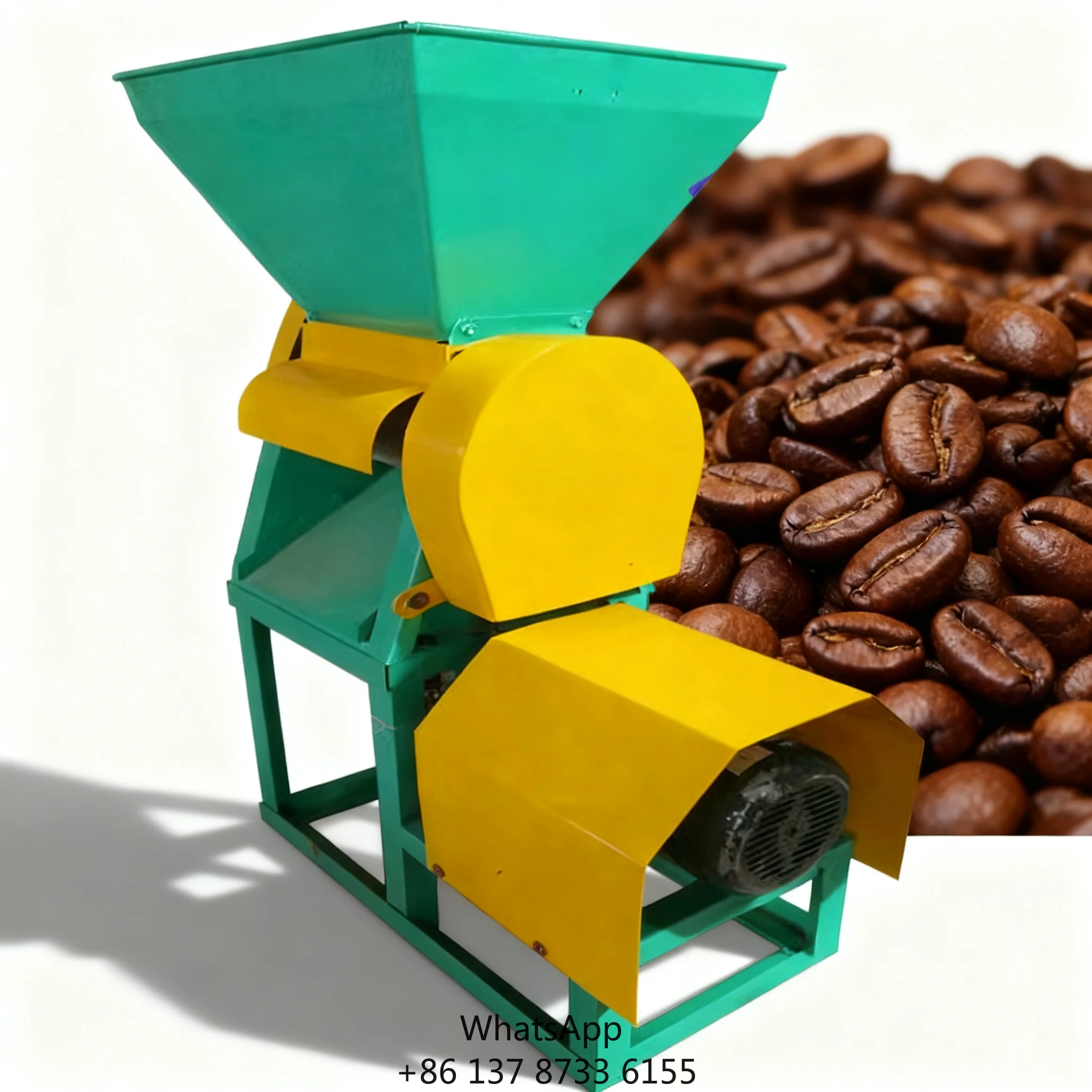 2026 CZJFactory Use Electric Cocoa Pod Husking Coffee Bean Peeler Coffee Bean Peeling Machine