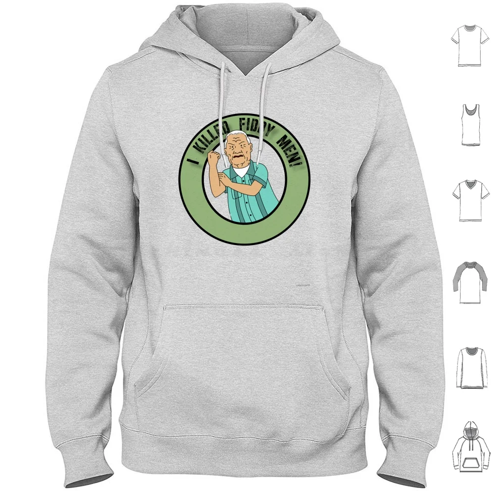 Cotton Hill Battle Cry Hoodies Long Sleeve Cotton Hill Hank Hill Bobby Hill Dale Gribble Bill Dautrieve Boomhauer Rusty