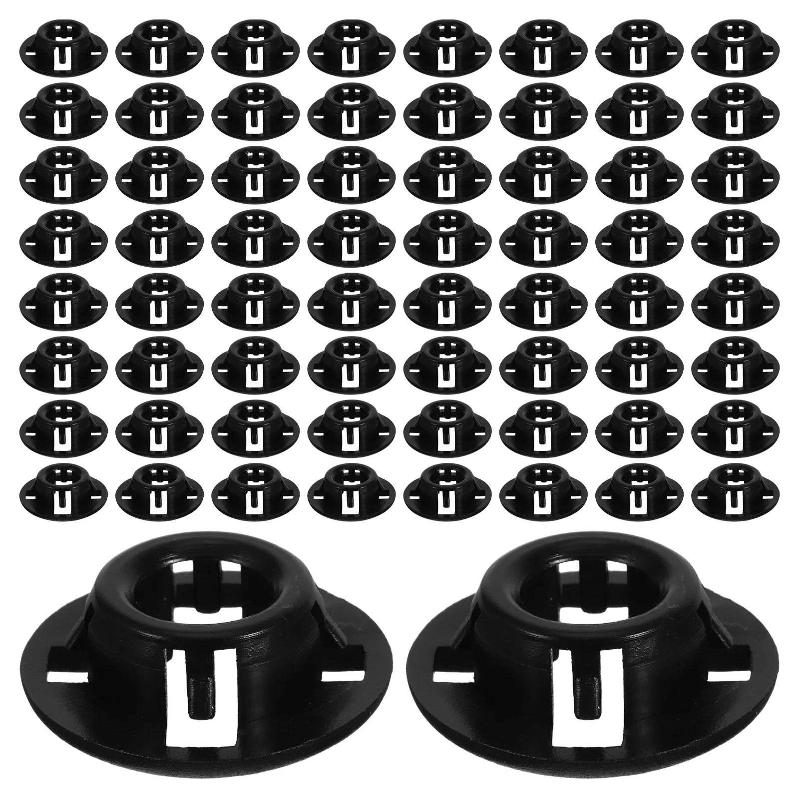 

120pcs Engine Rod Clips: High Strength Support Clip Easy Installation Heat Resistant Automotive Hood Support Car Hood Clip Prop