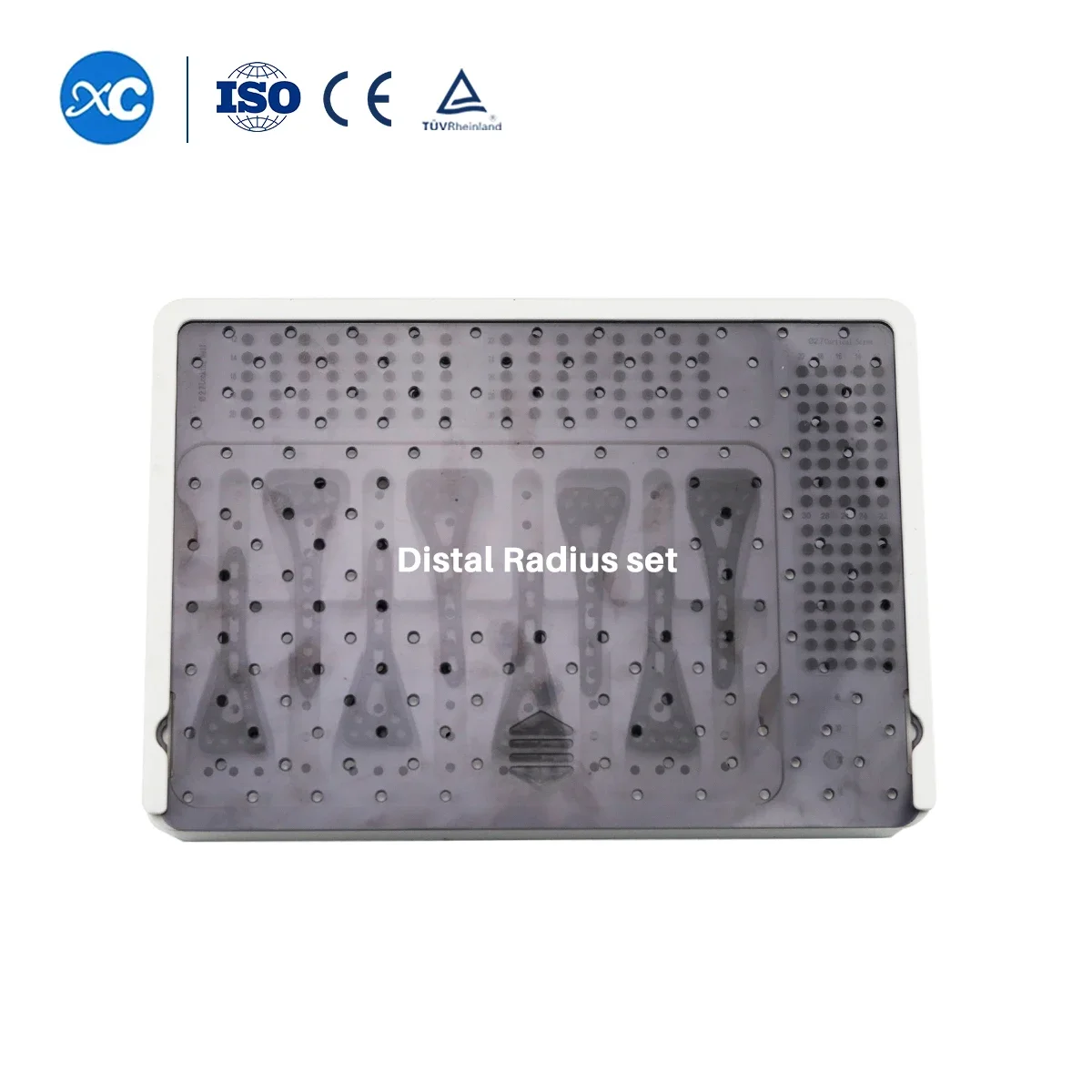 Good Price Osteosynthesis Titanium Implant Distal Radius Lcp Plate Bone Surgical Locking Plates Instrument Trauma Surgery Kit