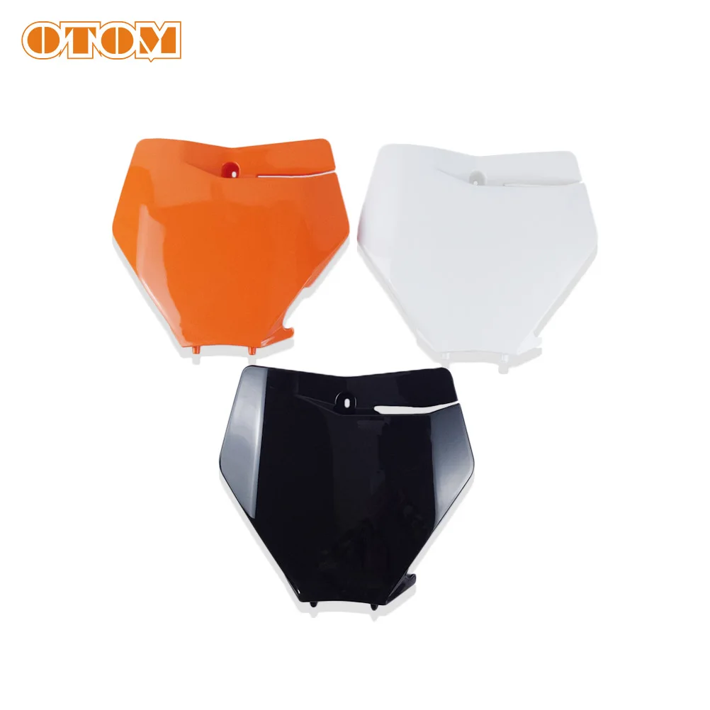 OTOM دراجة نارية الجبهة رقم لوحة بطاقة غطاء بلاستيكي ل KTM SX XC-F SX-F XC 125 150 250 300 350 450 موتوكروس إندورو 2019-22