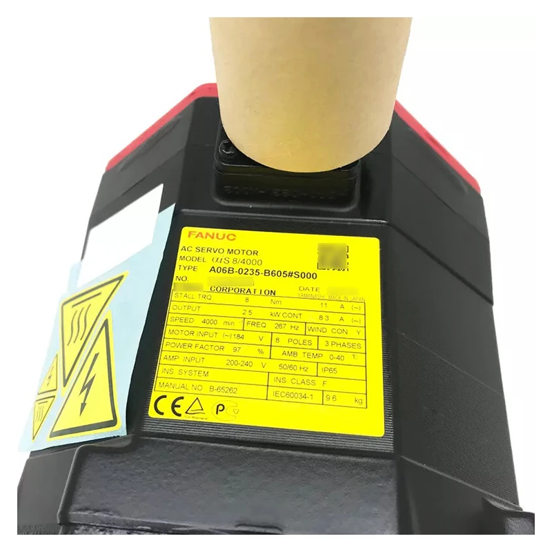 

A06B-0235-B605#S000 Servo Motor Module 2-axis Amplifier SV 80/80 HRV2 and HRV3 Supported