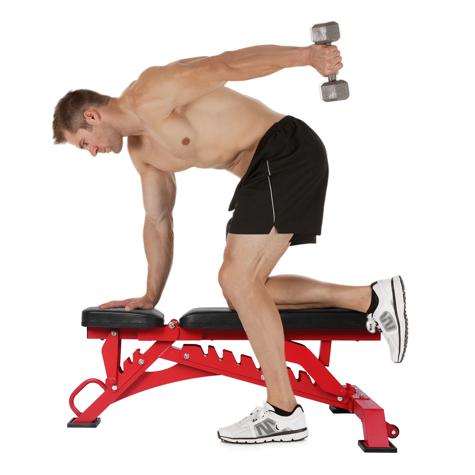 Banco de entrenamiento de fuerza Banco de ejercicios ajustable Banco de prensa para prensa de banco y entrenamientos de cuerpo completo