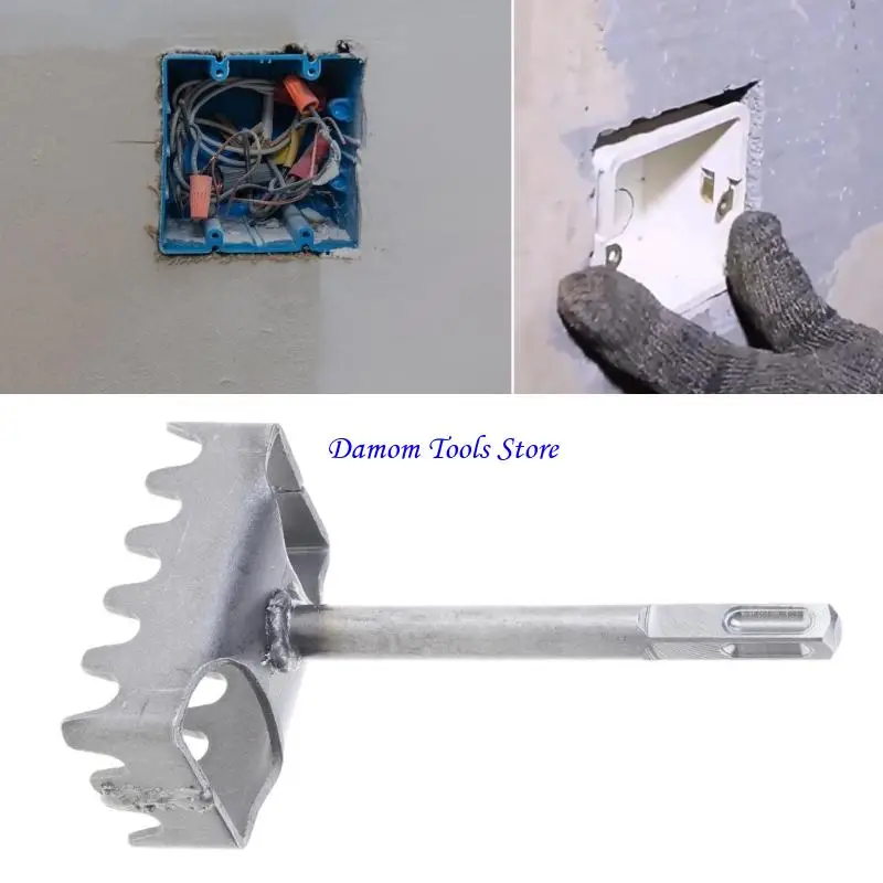 57BE Square Hole Drill Bit for 86Type Box Essential Square Hole Creation Tool
