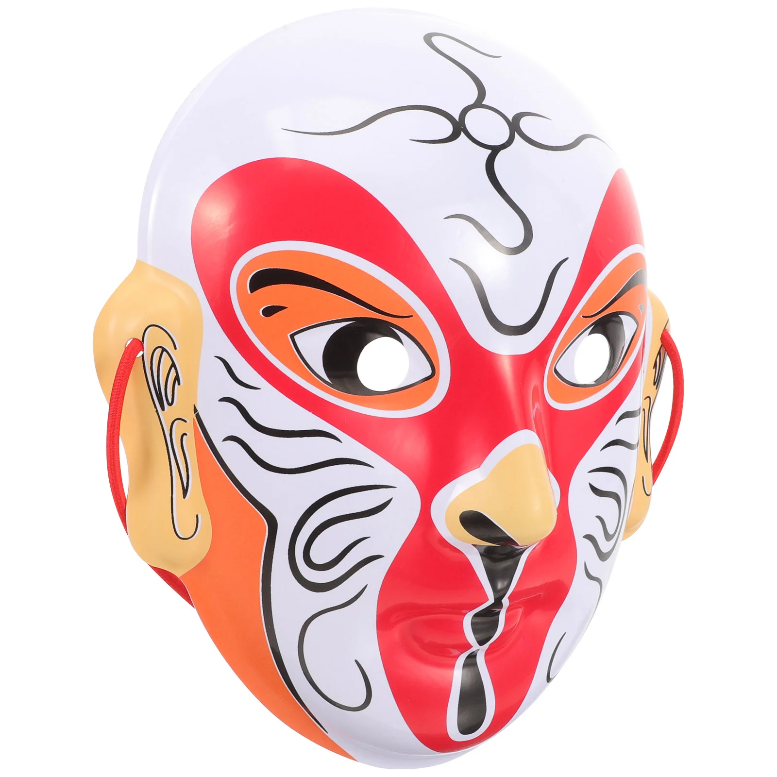 Peking Opera Face Changing Mask Sun Wukong Plastic Cosplay Decorative Chinese for Chic Party Halloween