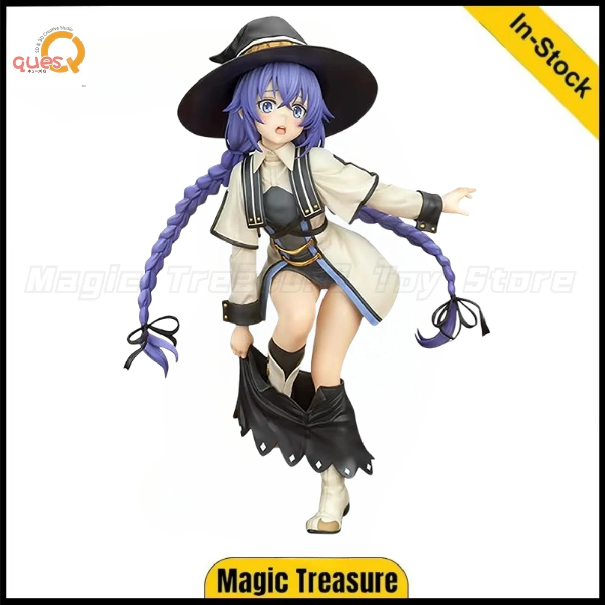 

В наличии: QuesQ Jobless Reincarnation: Если я попаду в другой мир, я серьезно попробую - Рокси Мигурдия, модель-фигурка 1/7, украшение.