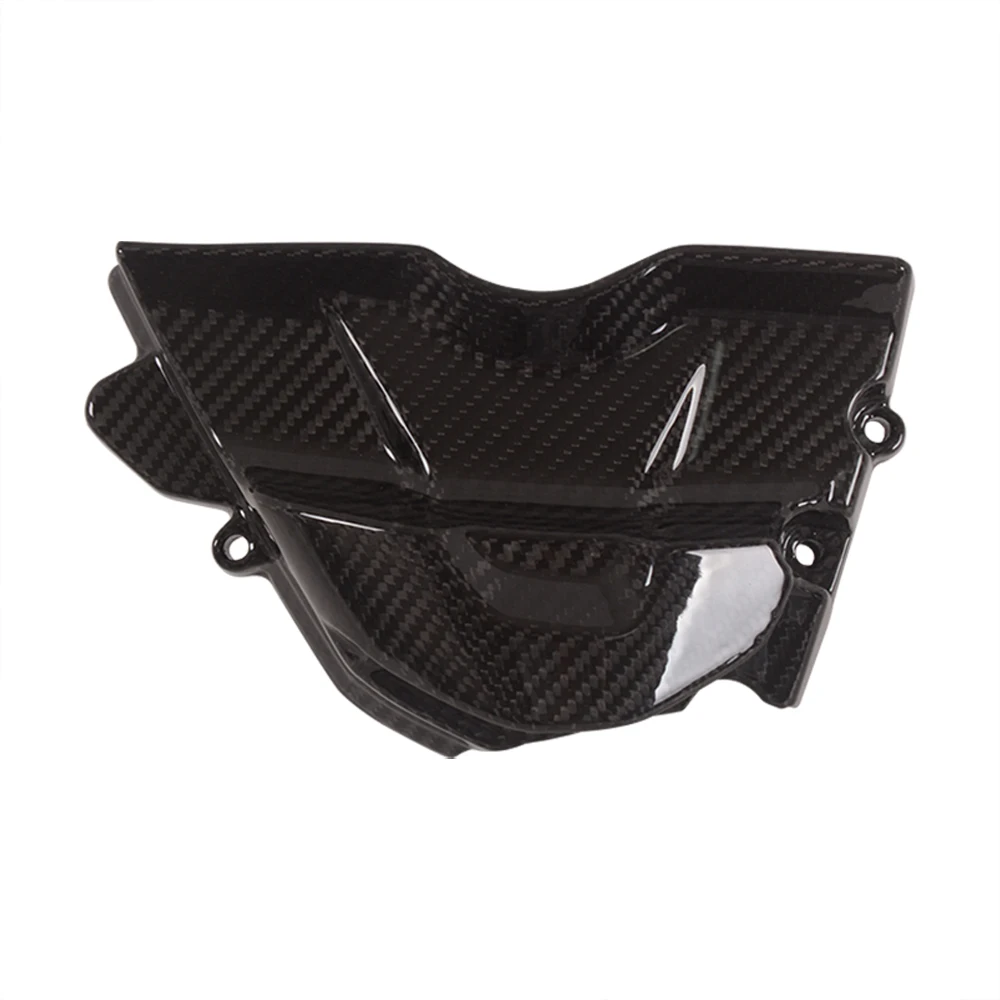 

New For Triumph Trident 660 2021 2022 Sprocket Cover Carbon Fiber Motorcycle Side Chain Cover Protector Accessories