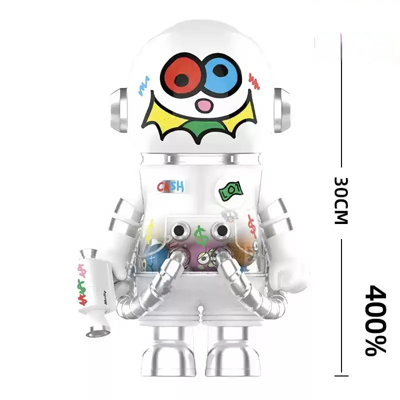

Genuine Space Molly 400% Jon Bergman Cadets Monster Series Large Doll Collectible Toys Blind Box Action Figure Toy Gift