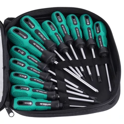 6-12Pcs Magnetic Screwdrivers Set Phillips Flat Professional Screwdriver Set Screw Driver Kit Electrician Tools Hand Tools