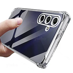 Custodia trasparente di lusso per Samsung Galaxy A15 5G A25 4G A35 A55 A05 A05S custodia antiurto posteriore trasparente Cove A 15 25 35 55