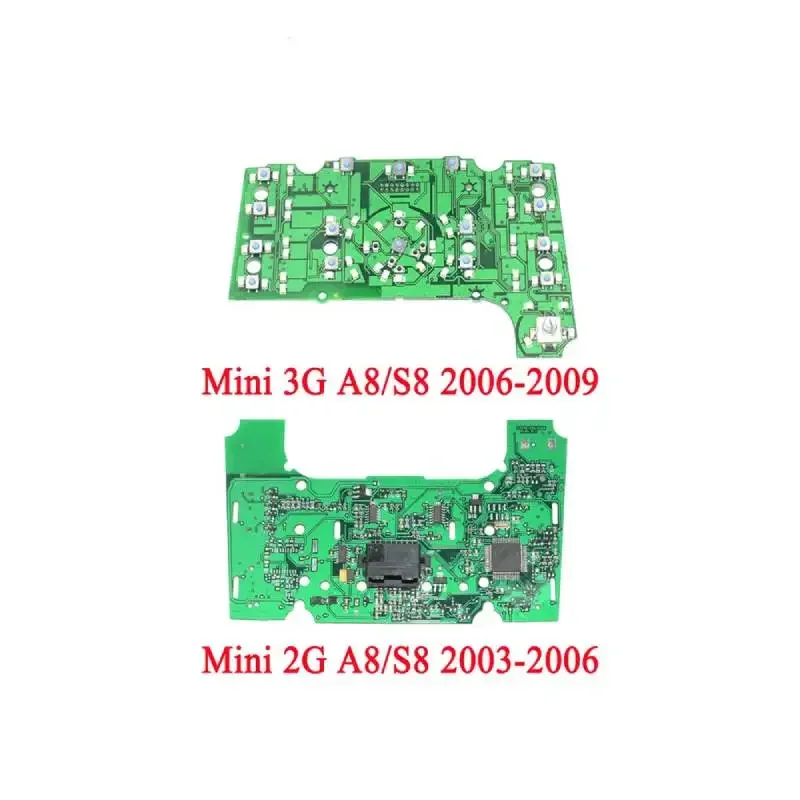 New 4E2919612L 4E1919612B 2G/3G Suit For Audi A8 S8 2003-2009 MMI Multimedia Interface Control Panel Circuit Board PVC and Metal