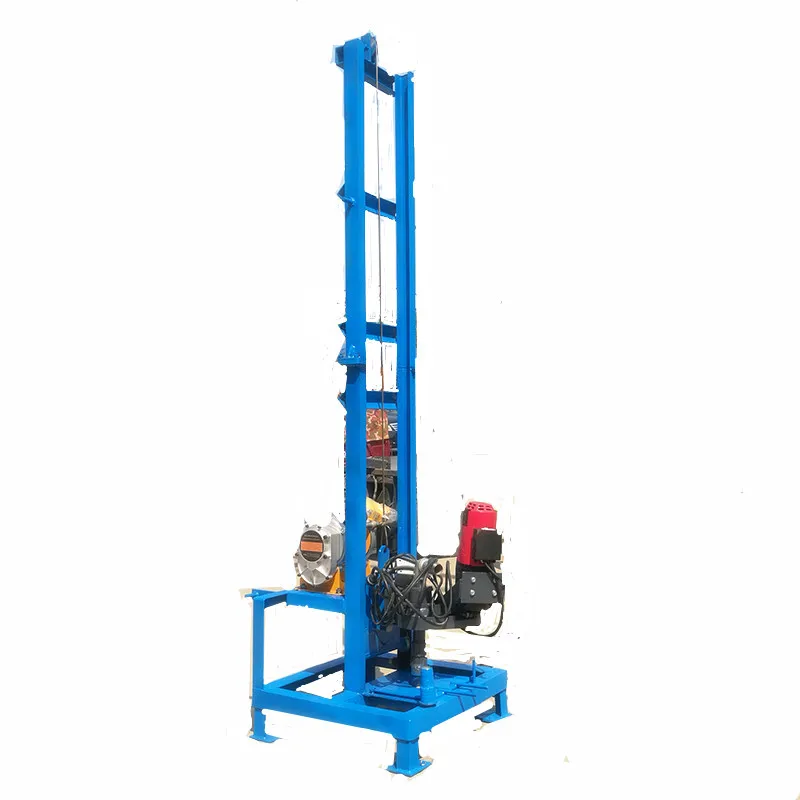 Small portable mini bore well drilling machine price