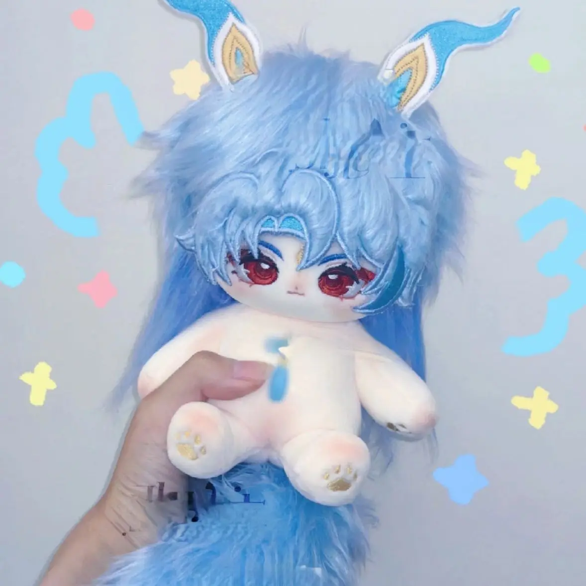 

Anime Games Honor of Kings Baili Shouyue 20cm Cotton Doll Cute Dress Up Plush Toys for Adults and Children to Collect as Gifts.