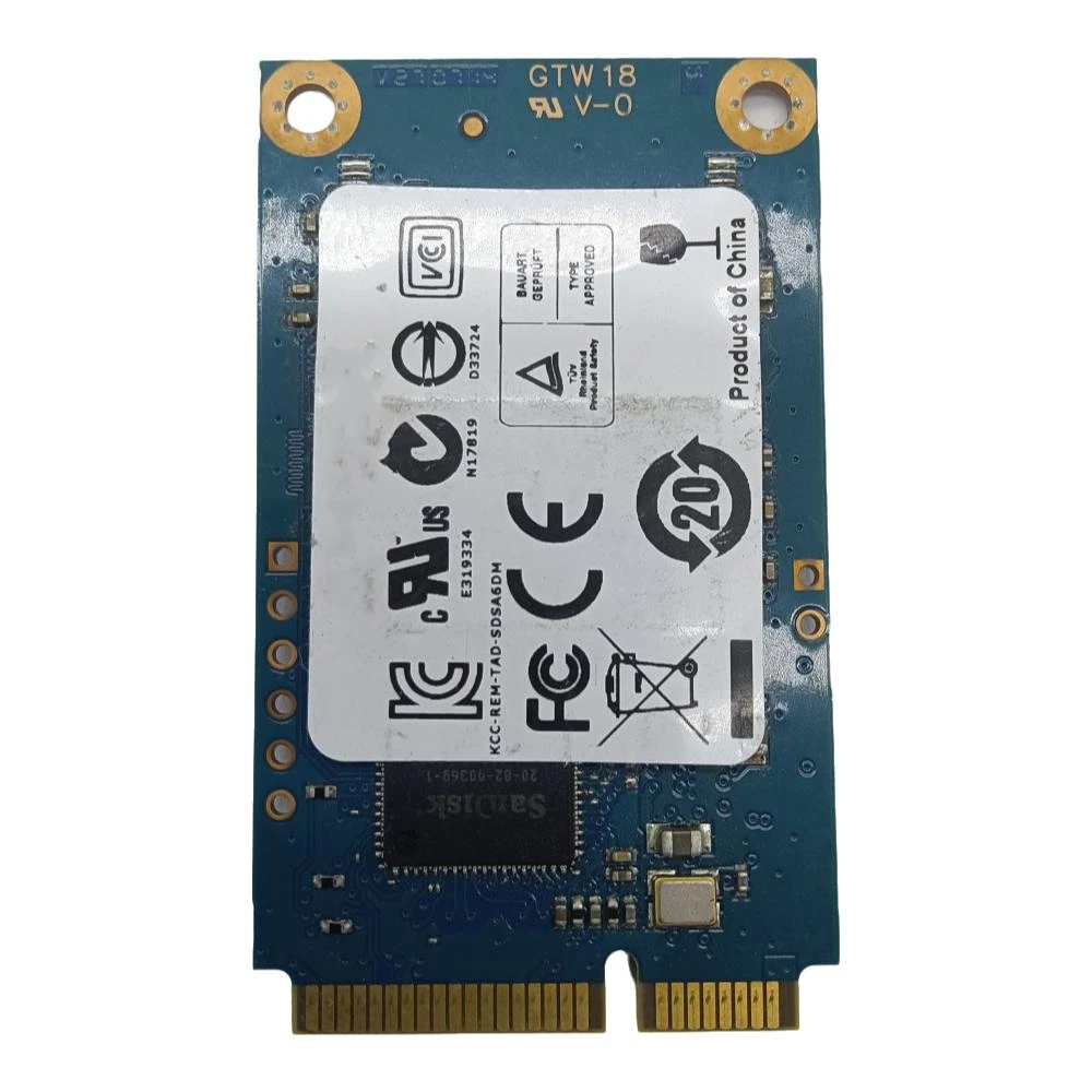 SSD 솔리드 스테이트 디스크, mSATA 724426-001, 샌디스크 SSD에 적합, mSATA 16GB