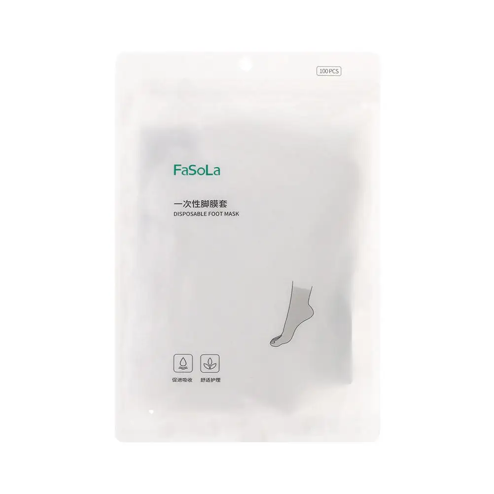 

100 Pcs Mask Peel Care Nourishing Moisturizing Masks Dead Skin Remover HDPE Healthy Material Safe Promote Absorption Cream Feet