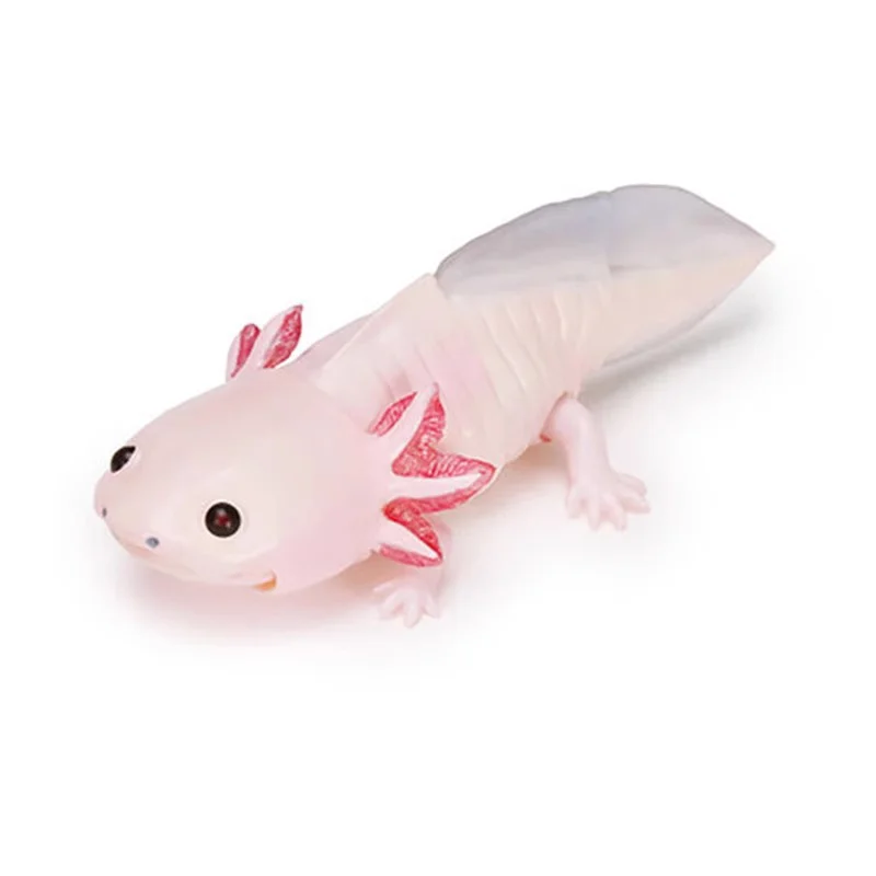 Original Bandai Gashapon Qversion Mini große biologische Karte japanischen Riesen Salamander Gecko Modell Spielzeug Sammlung Geschenke Ornament