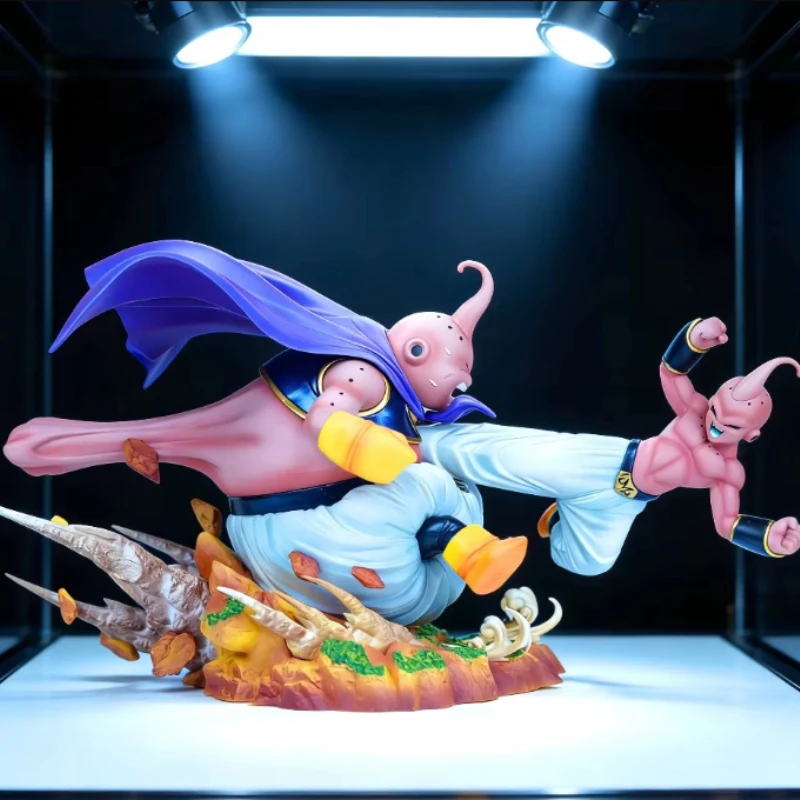 

Anime Dragon Ball Z Majin Buu Figure Action Figures Kids Buu Vs Fat Buu Pvc Action Figures Collection Model Toy Gifts