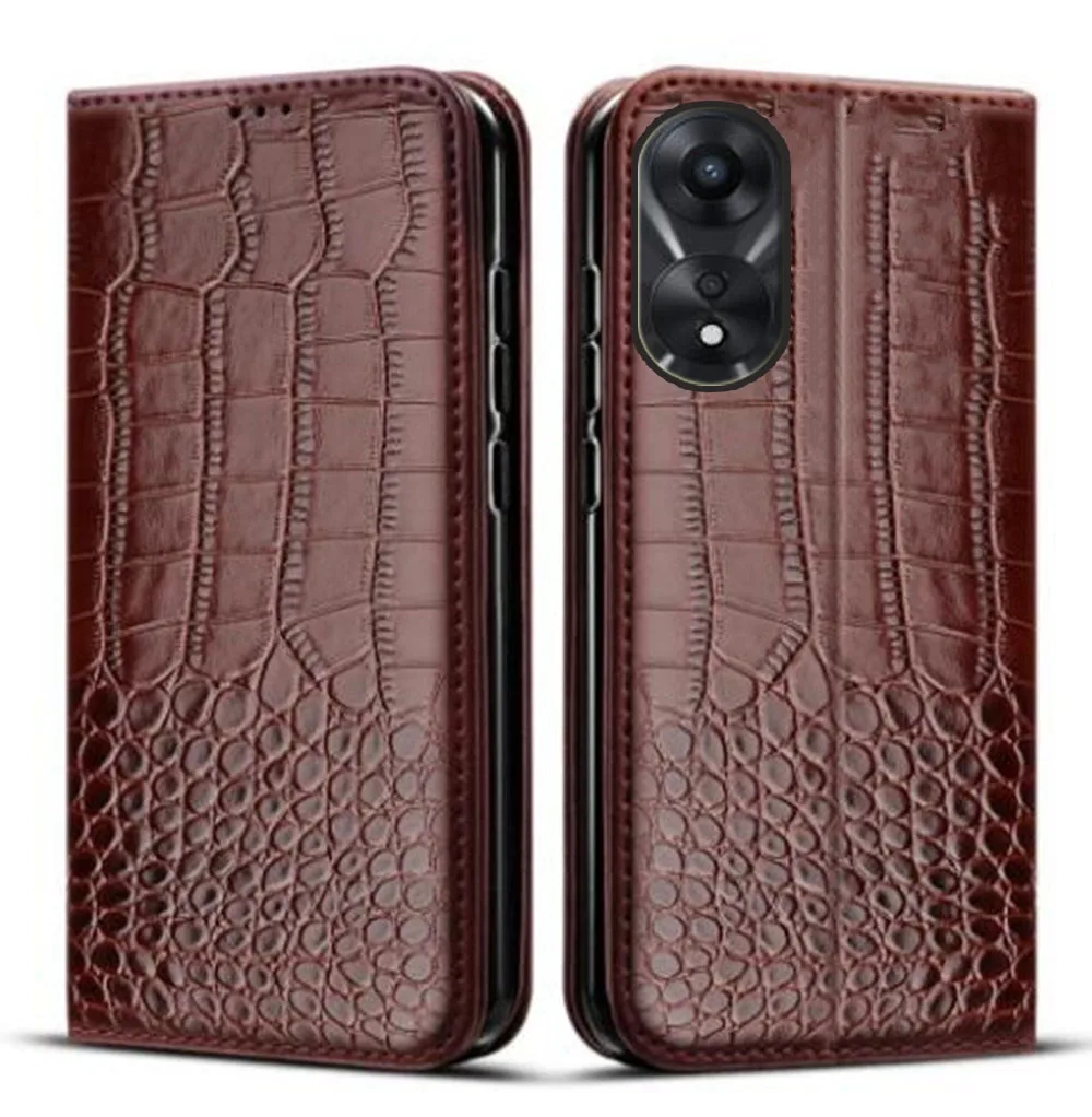 Leather Case For OPPO A78 5G 6.56