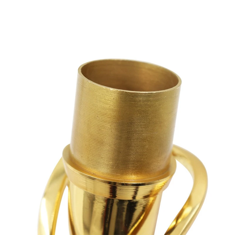 Abxh novo saxofone alto dobrar pescoço material de bronze sax instrumento de sopro acessório 25mm