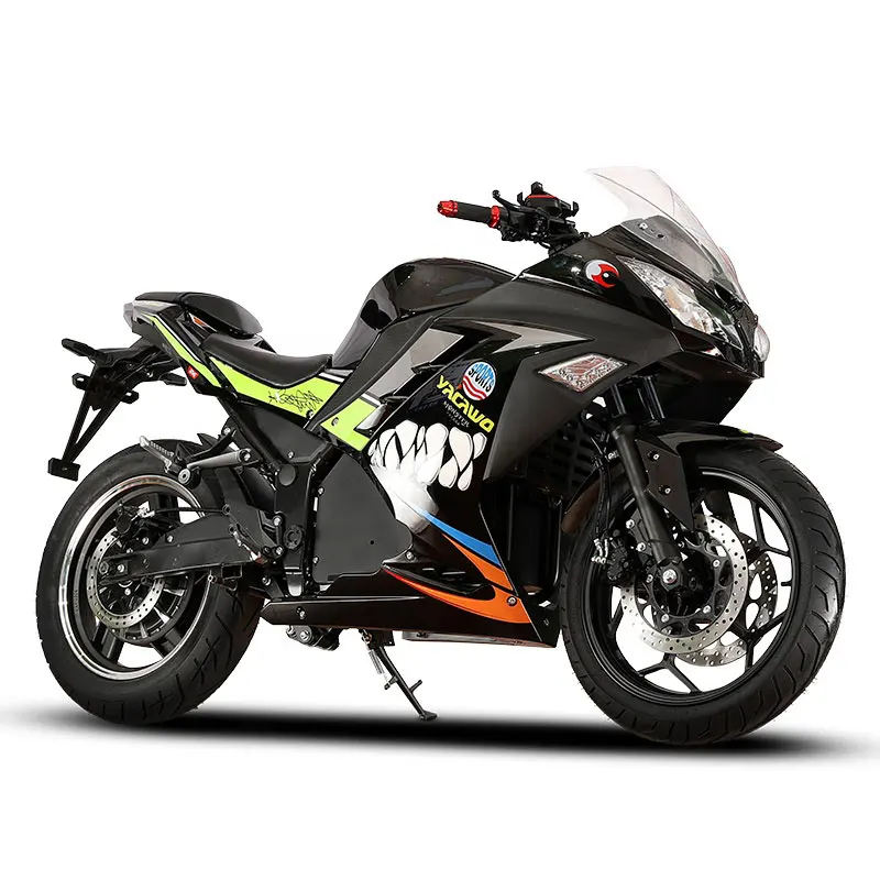 2025 2024 8000W Electric Racing Sport Motorcycles 160km/h Speed with 72V 80AH Lithium Battery 140km Range