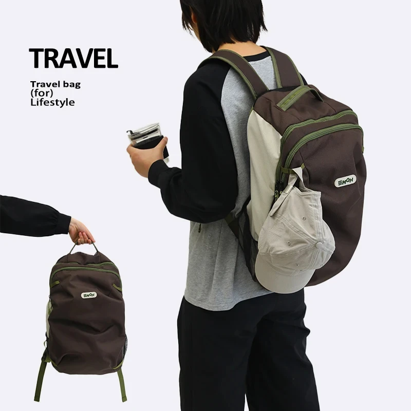 27L Water Resistant Shoulder Backpack Unisex Lightweight Casual Daypack Sports Business Outdoor Hiking Traveling Commuting Mount