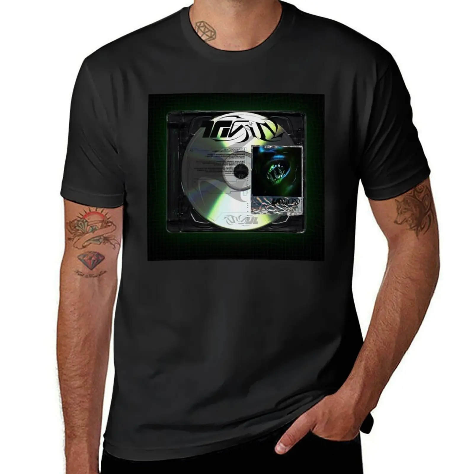 LAYLOW TRINITY COVER T-Shirt anime oversized men clothes