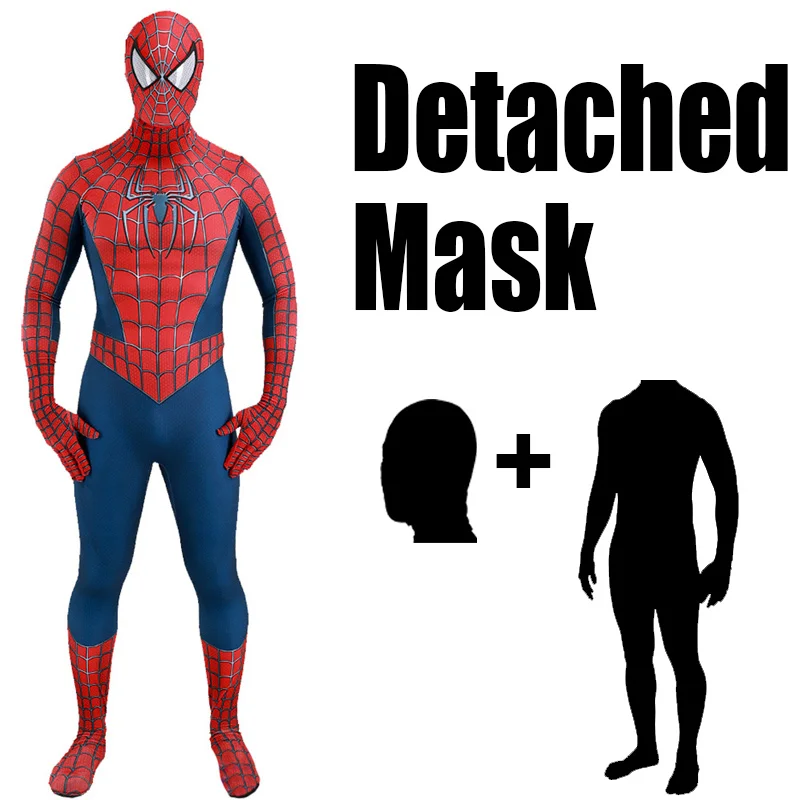 大人のためのスパイダーマンコスプレコスチューム、ダークレイミ